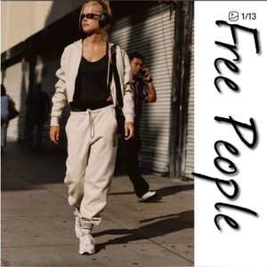 Free People Movement Light Pink Jogger Sweatpants